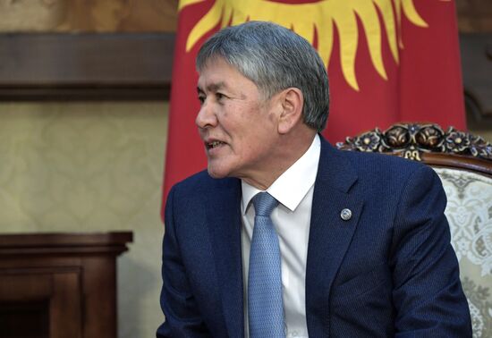 Vladimir Putin pays official visit to Kyrgyzstan