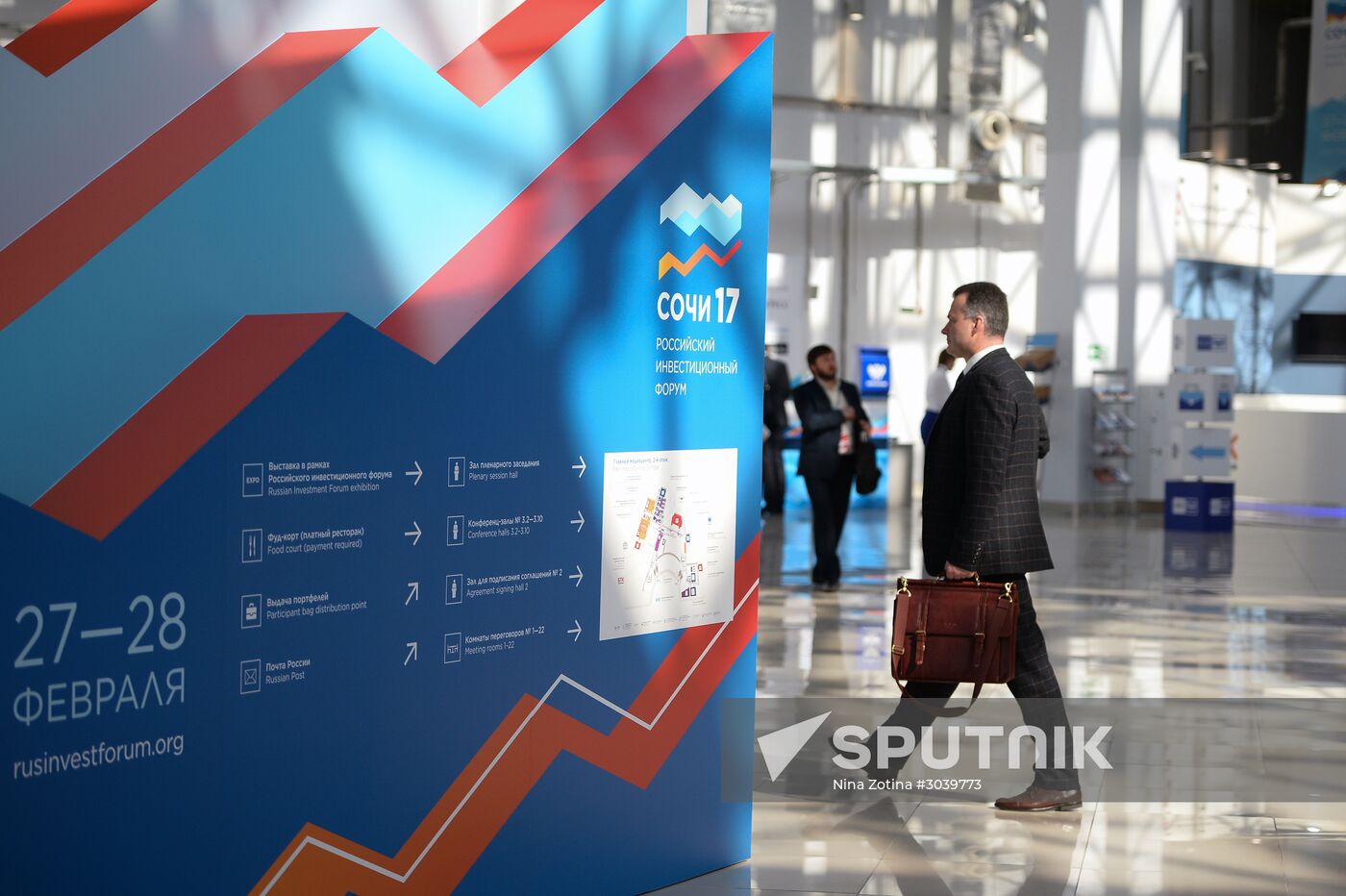 Russian Investment Forum in Sochi