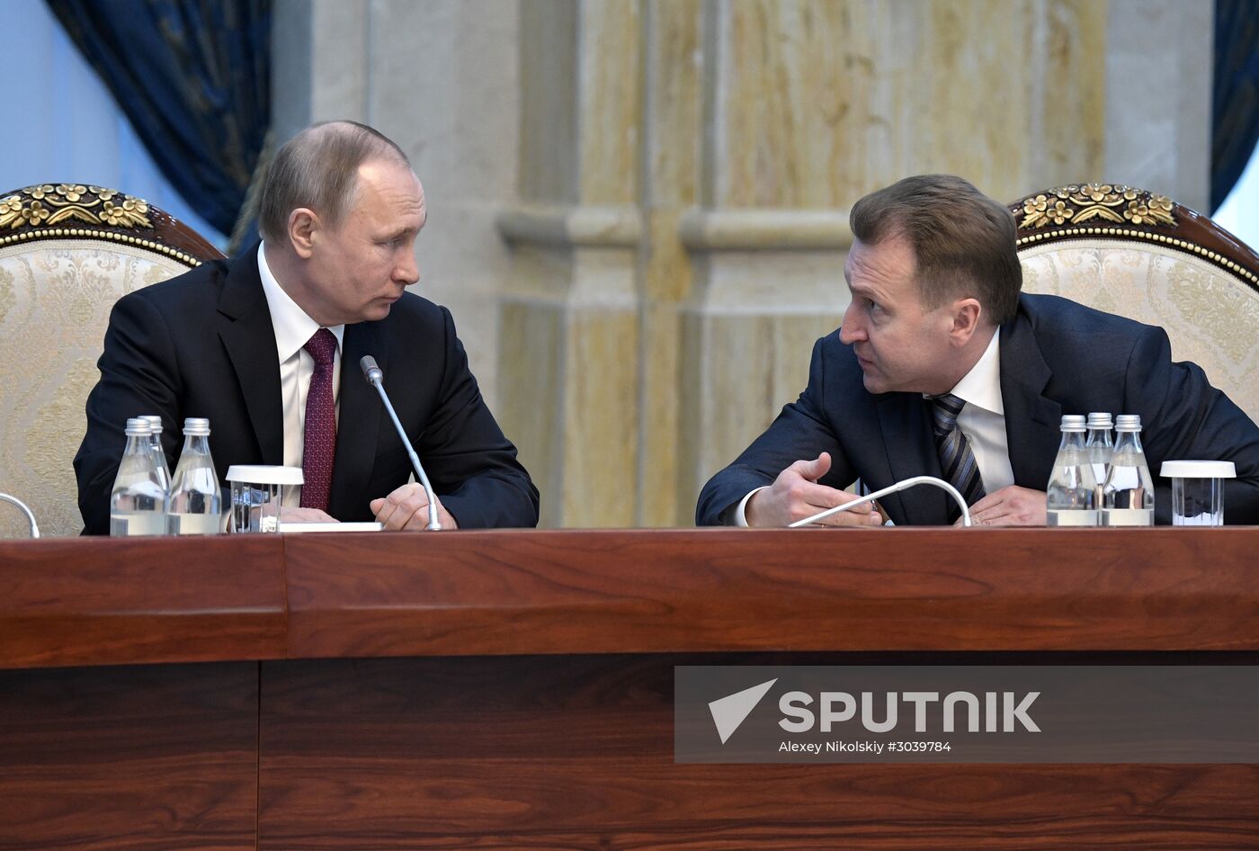 Vladimir Putin pays official visit to Kyrgyzstan