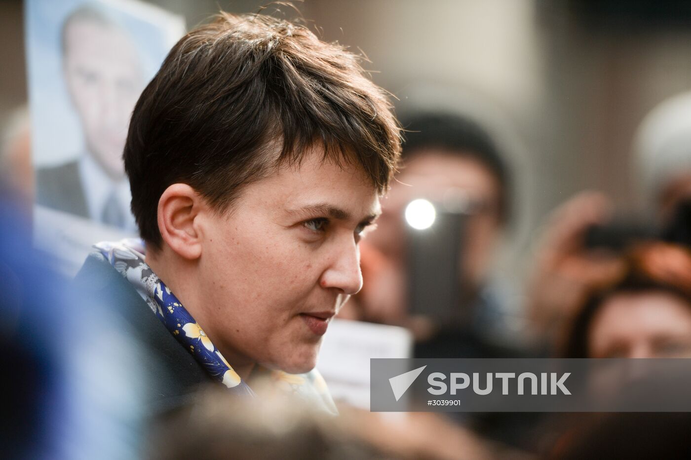Nadezhda Savchenko's press briefing in Kiev