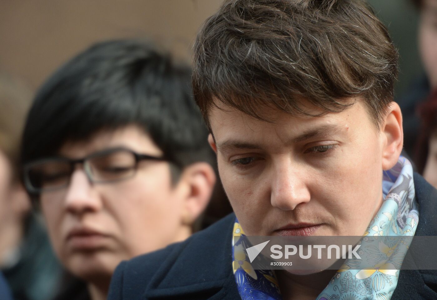 Nadezhda Savchenko's press briefing in Kiev
