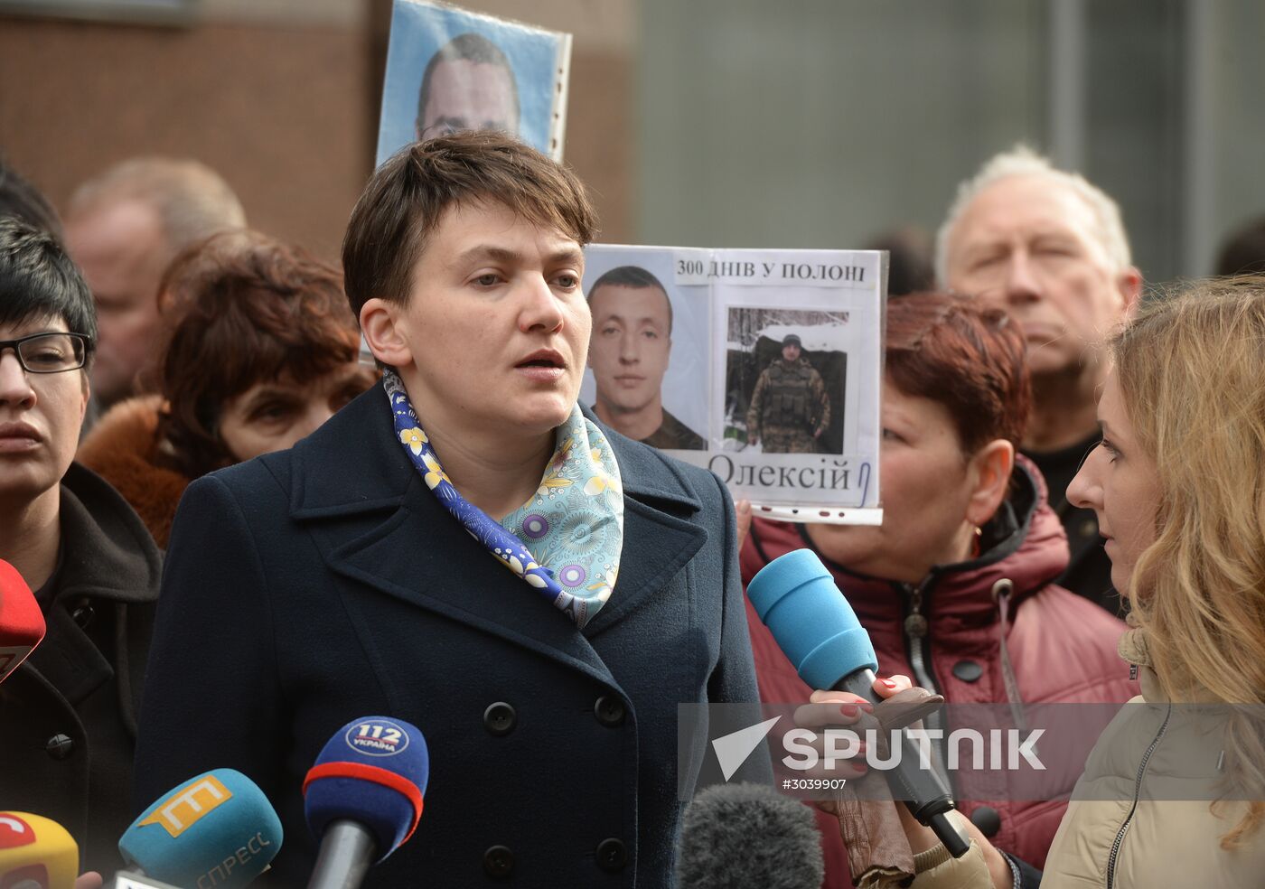 Nadezhda Savchenko's press briefing in Kiev