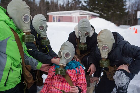 Pre-induction youth spartakiad in Karelia