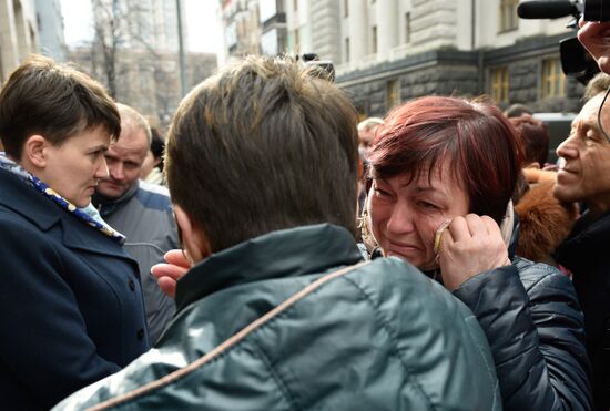 Nadezhda Savchenko's press briefing in Kiev