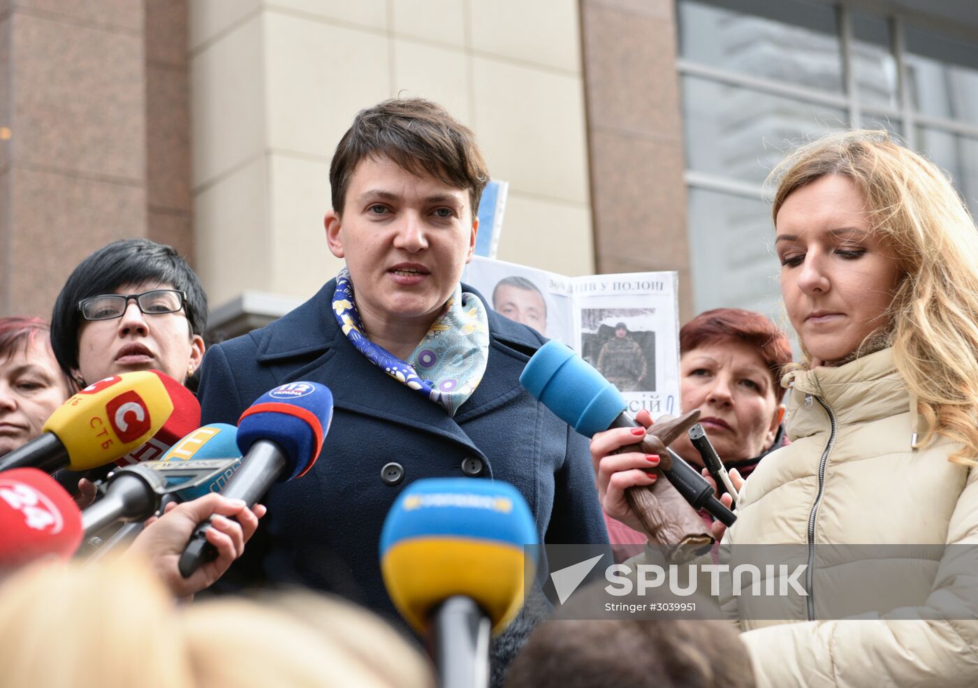 Nadezhda Savchenko's press briefing in Kiev