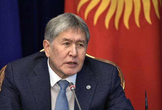 Vladimir Putin pays official visit to Kyrgyzstan