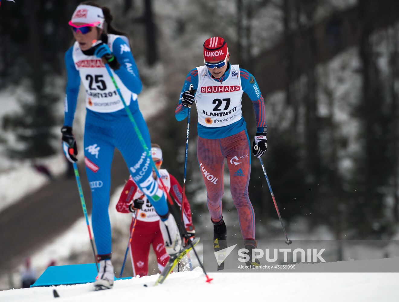 Cross country skiing. World Championships. Women's individual race