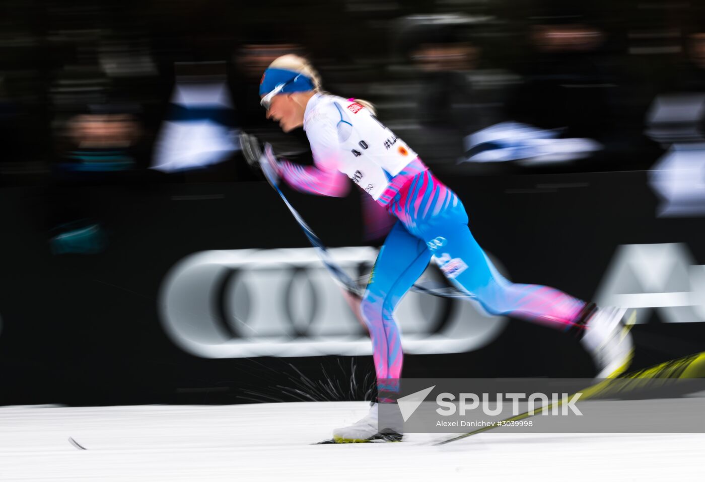 Cross country skiing. World Championships. Women's individual race