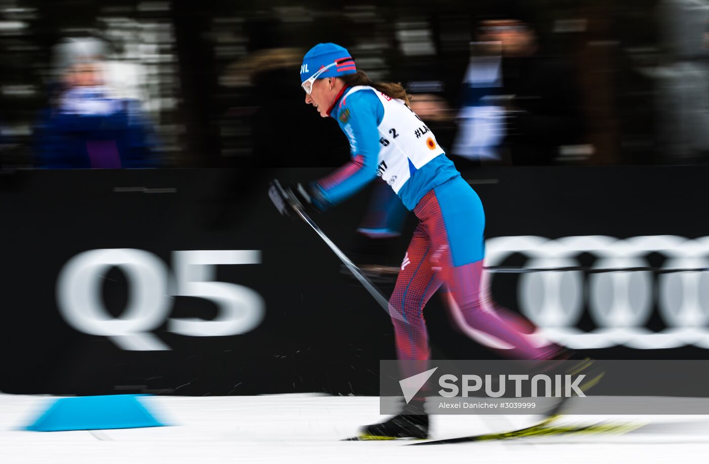 Cross country skiing. World Championships. Women's individual race