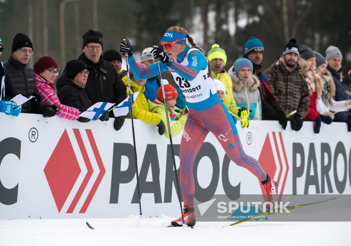 Cross country skiing. World Championships. Women's individual race