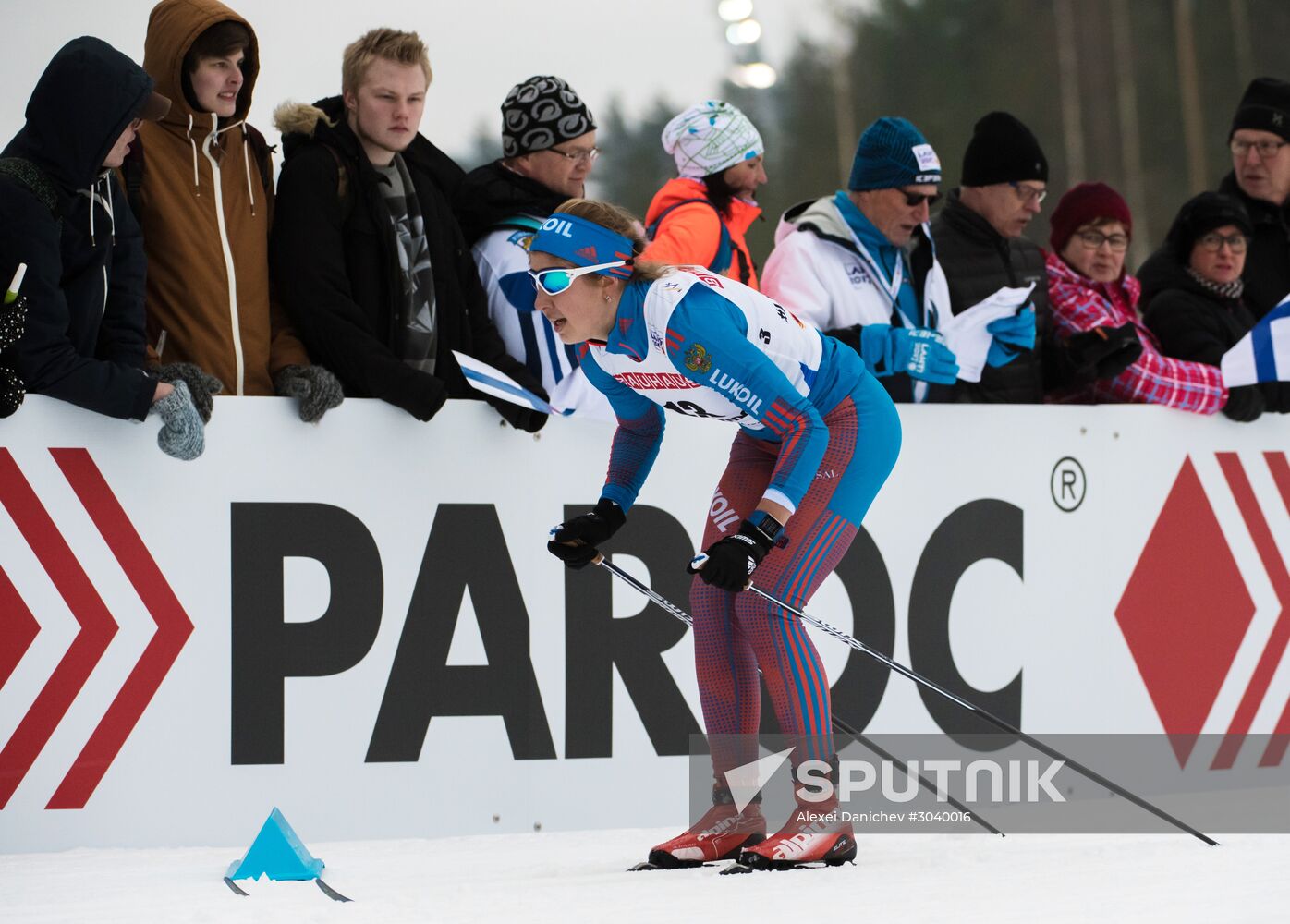 Cross country skiing. World Championships. Women's individual race