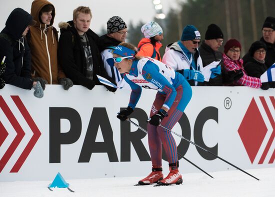 Cross country skiing. World Championships. Women's individual race