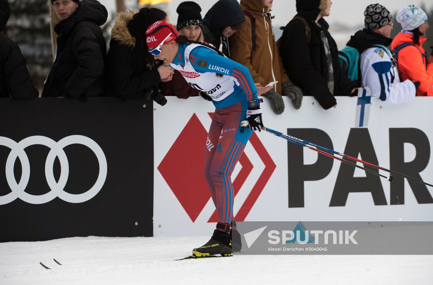 Cross country skiing. World Championships. Women's individual race