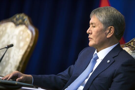Vladimir Putin's official visit to Kyrgyzstan