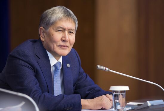 Vladimir Putin's official visit to Kyrgyzstan