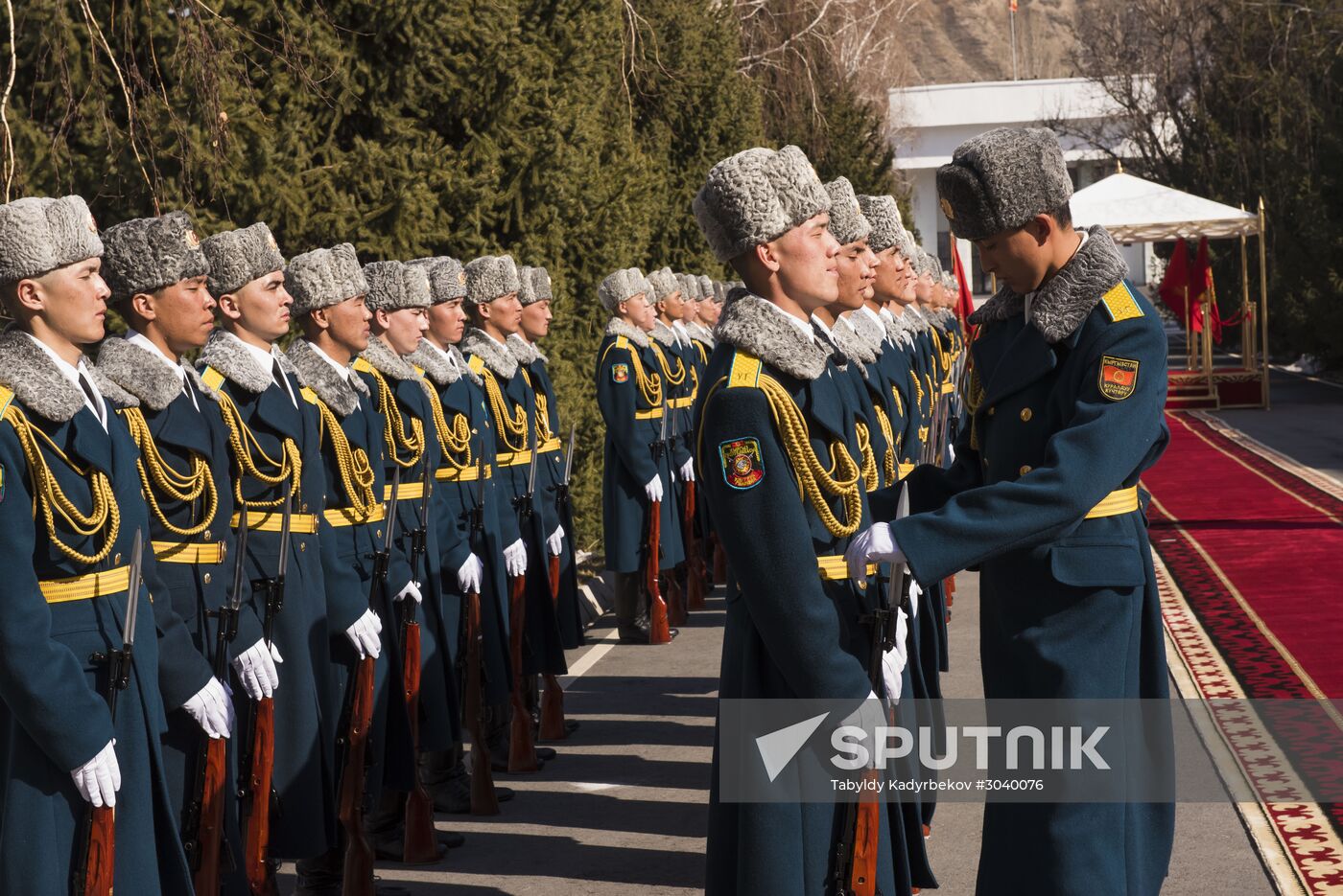 Vladimir Putin pays official visit to Kyrgyzstan
