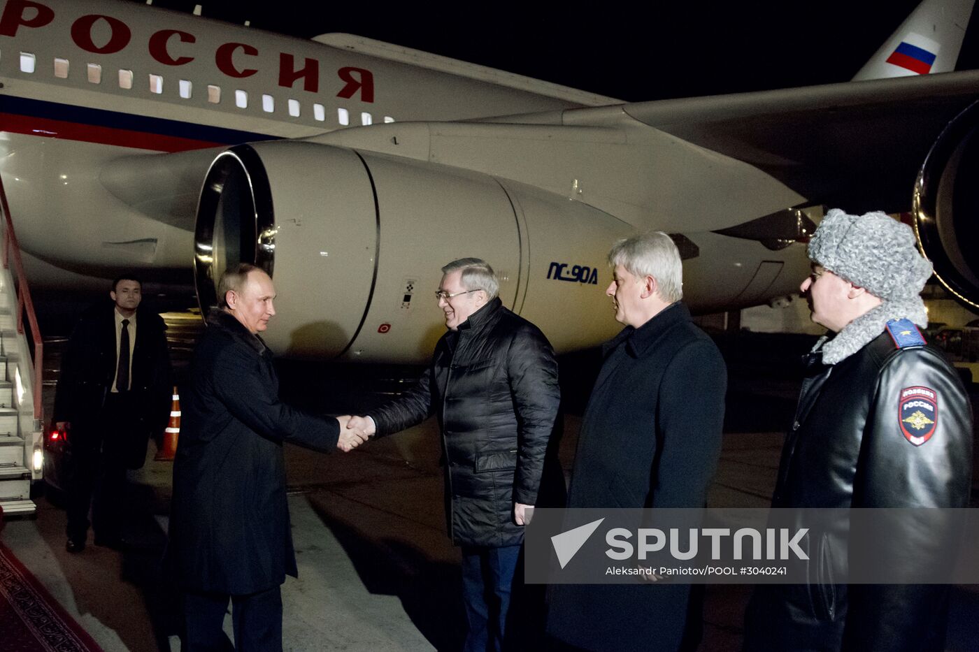 President Putin visits Krasnoyarsk