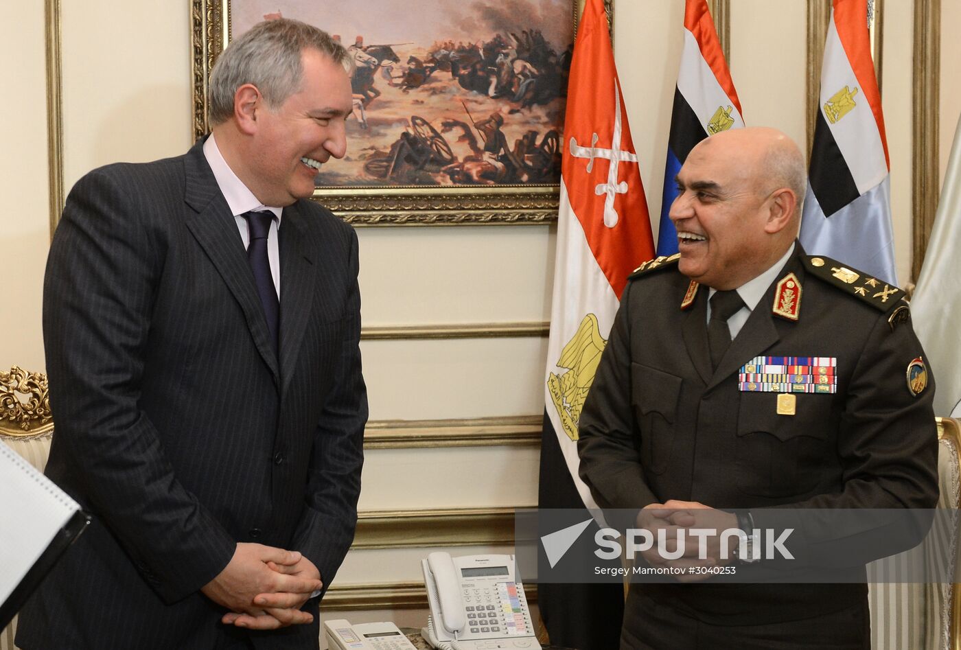 Deputy Prime Minister Dmitry Rogozin's visit to Egypt
