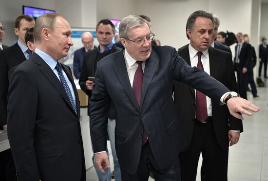 President Vladimir Putin's working visit to Krasnoyarsk