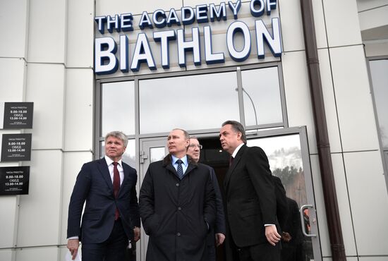 President Vladimir Putin's working visit to Krasnoyarsk