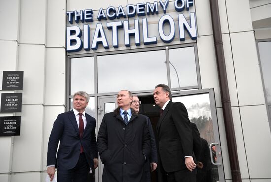 President Vladimir Putin's working visit to Krasnoyarsk