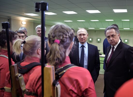 President Vladimir Putin's working visit to Krasnoyarsk