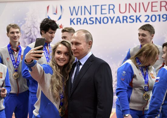 President Vladimir Putin's working visit to Krasnoyarsk