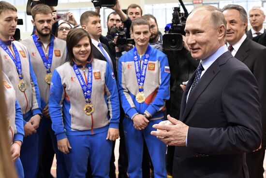 President Vladimir Putin's working visit to Krasnoyarsk