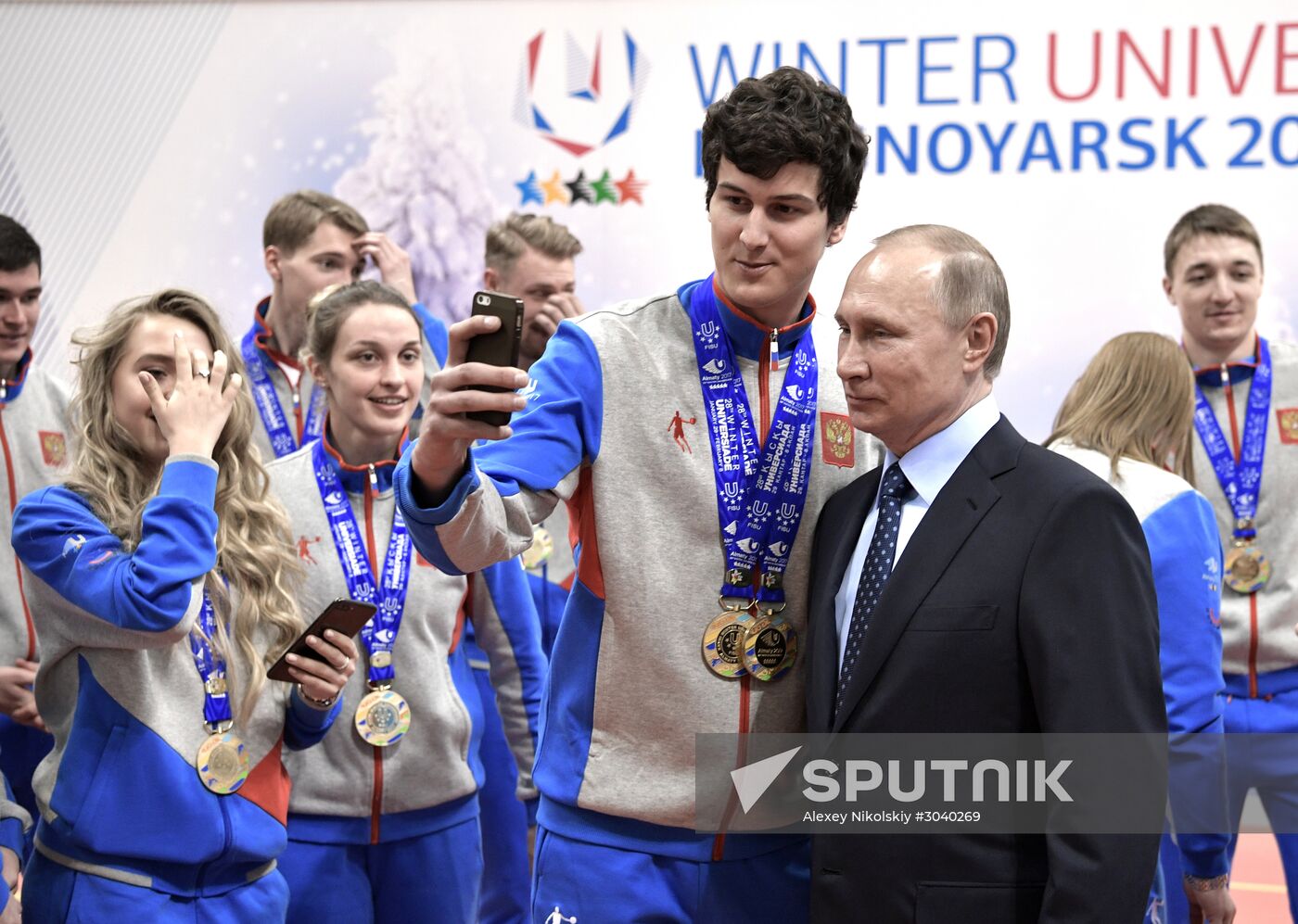 President Vladimir Putin's working visit to Krasnoyarsk