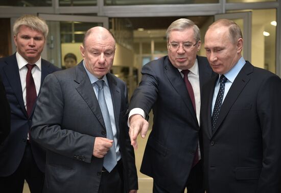 President Vladimir Putin's working visit to Krasnoyarsk