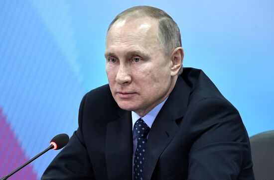President Vladimir Putin's working visit to Krasnoyarsk