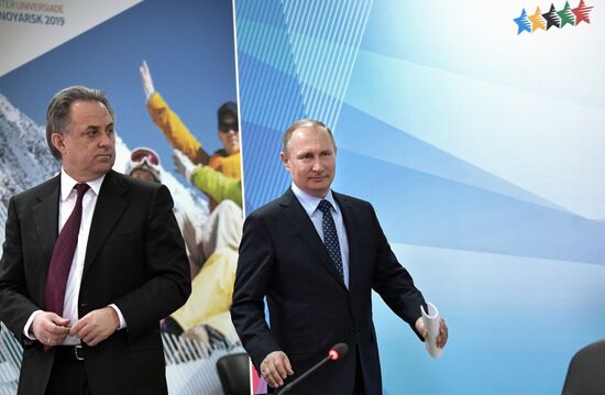 President Vladimir Putin's working visit to Krasnoyarsk