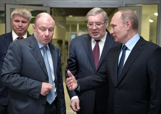 President Vladimir Putin's working visit to Krasnoyarsk