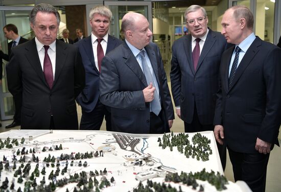 President Vladimir Putin's working visit to Krasnoyarsk