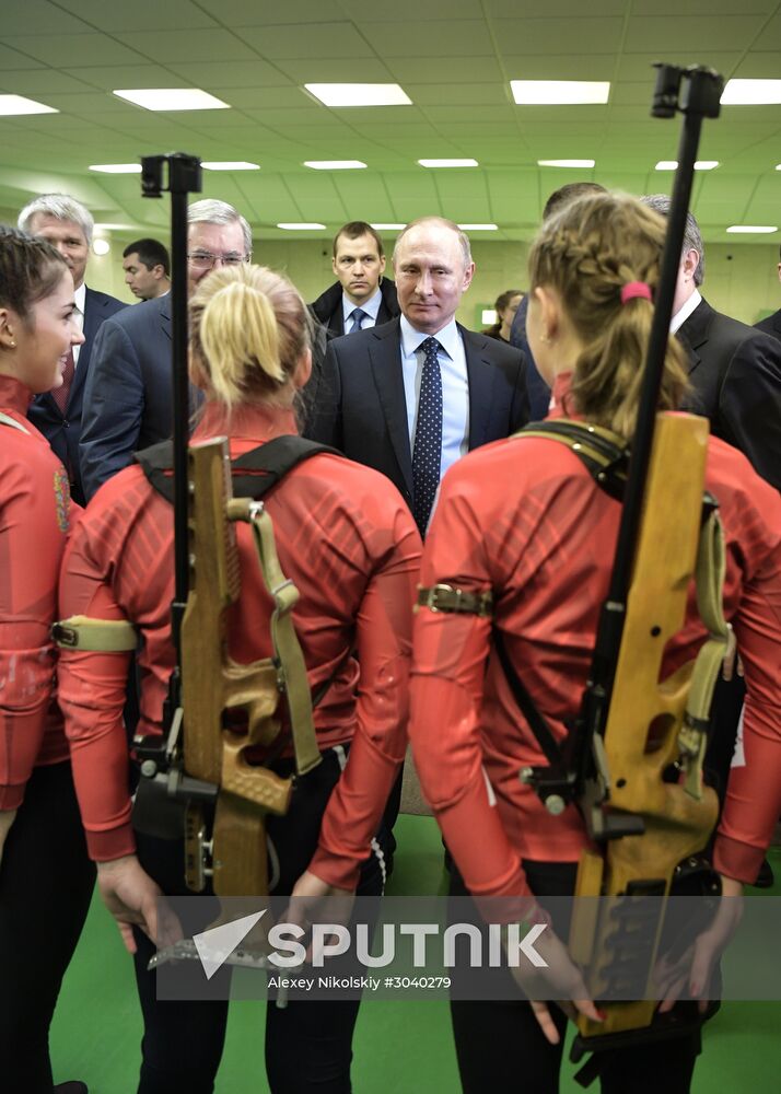 President Vladimir Putin's working visit to Krasnoyarsk