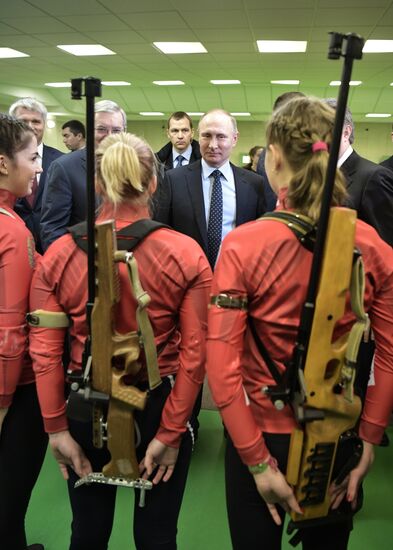 President Vladimir Putin's working visit to Krasnoyarsk