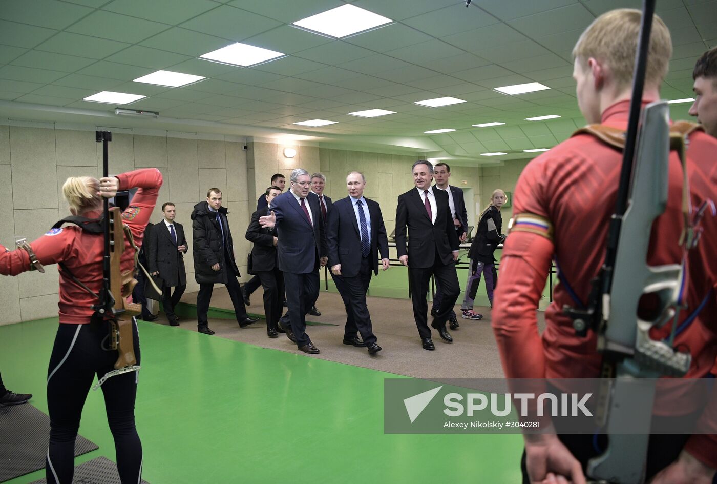 President Vladimir Putin's working visit to Krasnoyarsk