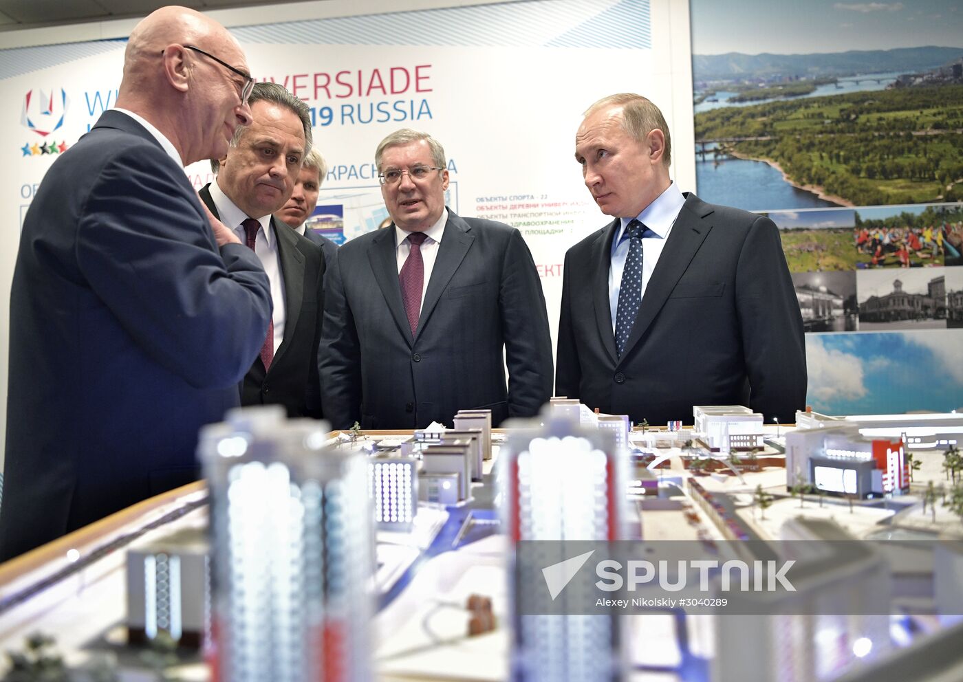 President Vladimir Putin's working visit to Krasnoyarsk