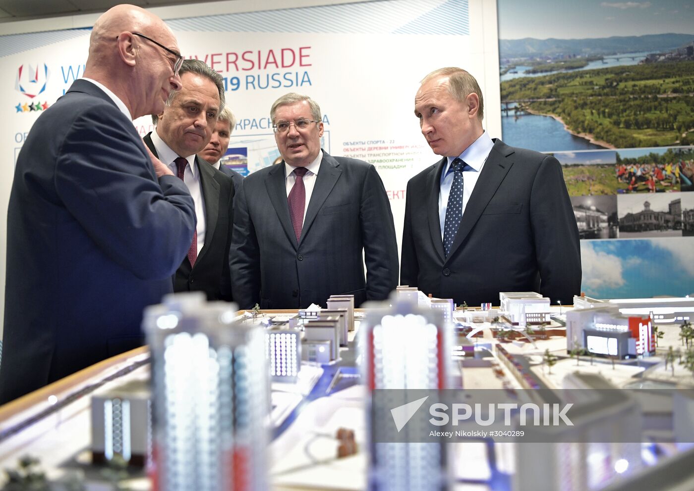 President Vladimir Putin's working visit to Krasnoyarsk