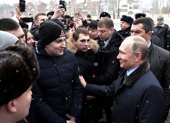 President Vladimir Putin's working visit to Krasnoyarsk