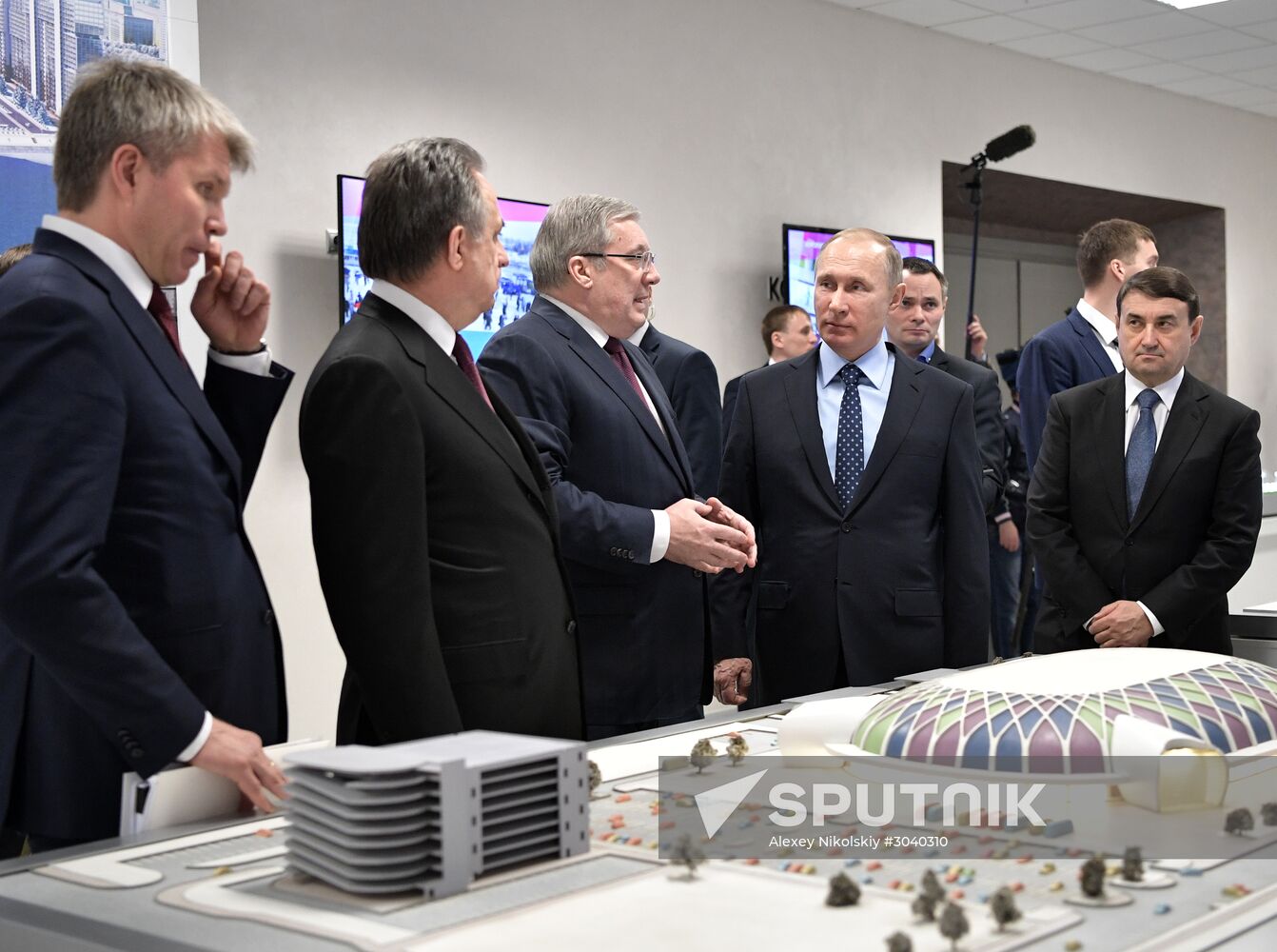 President Vladimir Putin's working visit to Krasnoyarsk