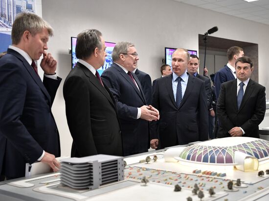 President Vladimir Putin's working visit to Krasnoyarsk