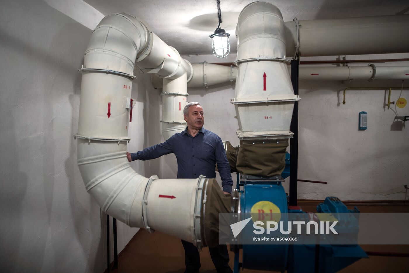 Tour of civil defense shelter in Moscow Region on World Civil Defense Day