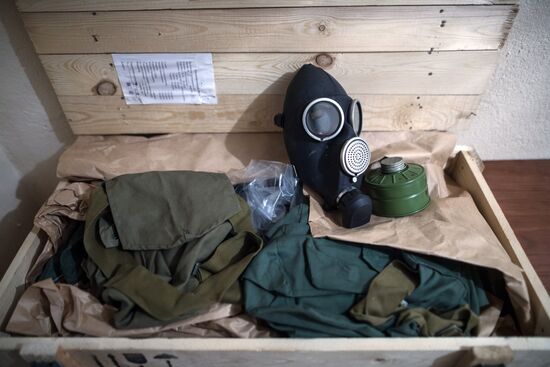 Tour of civil defense shelter in Moscow Region on World Civil Defense Day