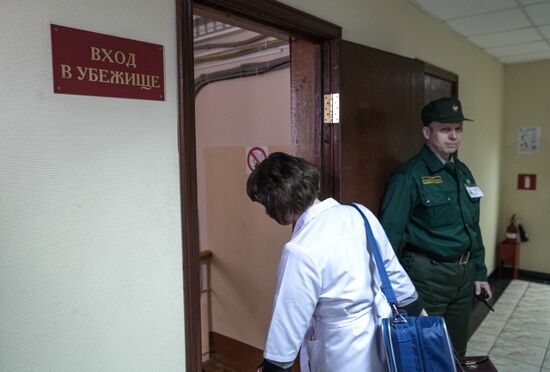 Tour of civil defense shelter in Moscow Region on World Civil Defense Day