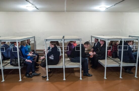 Tour of civil defense shelter in Moscow Region on World Civil Defense Day