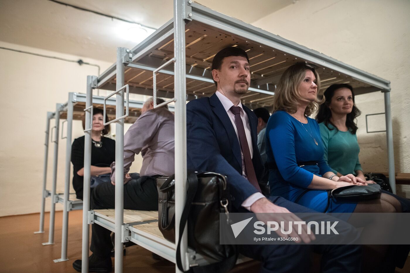 Tour of civil defense shelter in Moscow Region on World Civil Defense Day