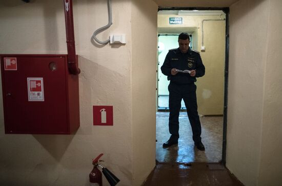 Tour of civil defense shelter in Moscow Region on World Civil Defense Day