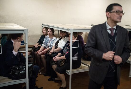 Tour of civil defense shelter in Moscow Region on World Civil Defense Day
