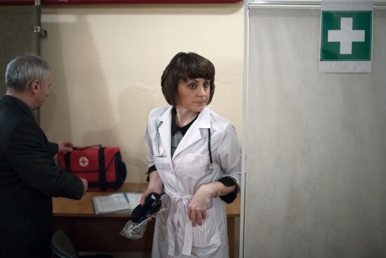 Tour of civil defense shelter in Moscow Region on World Civil Defense Day